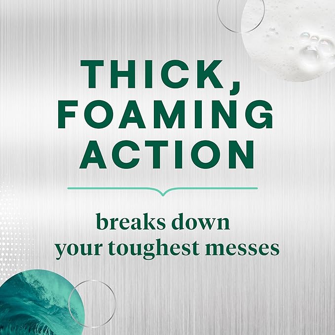 Seventh Generation Foaming Dish Spray, Power+ Mandarin Orange, 3 Powerful Grease Fighters, 16 Fl Oz