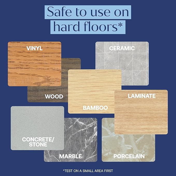 Fab Tab Hard Floor Cleaner Tablets - Pre-Measured Dissolvable Tablets for Hardwood, Tile and Vinyl Floors. Enzyme-Based Formula, Boutique Hotel Scent, Streak-Free Results