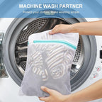 BAGAIL Laundry Bags Mesh Wash Bag for Intimates Lingerie and Delicates, 5Pcs (1XL,2L,2M)