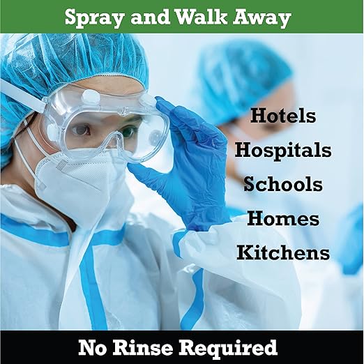 SNiPER Hospital Disinfectant, Odor Eliminator & All-Purpose Cleaner, 16 Ounce Spray, 12-Pack