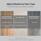 Lapew Cozy Autumn Scented Mop Soap - Luxury Floor Cleaner Concentrate for Mopping Tile, Laminate, Vinyl & Hardwood | Streak-Free, Low-Foam | 36 oz