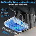 Tikom Cordless Vacuum Cleaner for Home, 40000Pa/450W Stick Vacuum with Charging Wall Dock, Anti-Tangle, Lightweight Handheld Vacuum for Pet Hair, Hard Floor, Carpet, V450