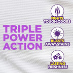 ARM & HAMMER Plus OxiClean Odor Blasters Fresh Burst, 77 Loads Liquid Laundry Detergent, 100.5 Fl oz