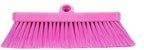 SPARTA 41278EC26 Flo-Thru Plastic Wall Scrub Brush, Equipment Brush With Soft Nylex Bristles For Industrial Kitchens, Hospitals, Commercial Cleaning, 4 Inches, Pink