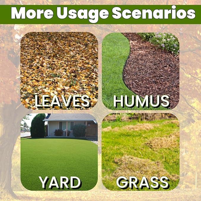 76 Inch Rake for Leaves, Adjustable 18 Metal Tines with Expandable Head Garden Rakes for Lawns Heavy Duty Metal Rake for Leaves Yard Gardening Grass Outdoor Debris