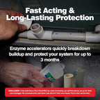 AC Drain Line Cleaner - 4 Pack / 12 Month Supply - Cleans HVAC drain lines, condensate lines, and more