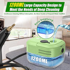 7-in-1 Handheld Steam Cleaner, 2200W High Pressure Steam Cleaner, 1.2L Portable Car Steam Cleaner for Home Kitchen, Bathroom, floor and Car Cleaning, 10s Fast Heating High Pressure Steam Cleaning