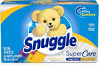 Snuggle SuperCare Fabric Softener Dryer Sheets, Lilies and Linen, 105 Count