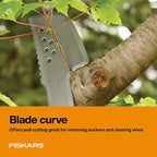 Fiskars Machete Knife, Machete For Cutting Trees, Heavy Duty, 18-Inch Bushcraft Axe Branch Cutter with Rust-Resistant and Low-Friction Blade Coating and Nylon Sheath