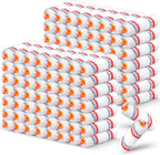 Leumoi 300 Pcs 4 Inch Mini Paint Roller Cover 1/2" Nap Small Microfiber Roller Covers Home Repair Tools House Household Supplies Kit(Red, Gray)