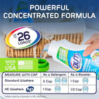 OUT ProWash Workwear Stain Remover Laundry Detergent and Odor Eliminator, Great for Work Clothes, Uniforms, Active Wear, and More, Made in the USA, 22 Ounce Bottle, 2-Pack