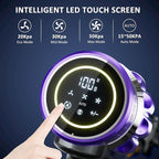 Cordless Vacuum Cleaner, 50KPA/70Mins Vacuum Cleaners for Home with Auto Dust Detection/LED Touch Display, Stick Vacuum Cordless Rechargeable, Pet Vacuum for Pet Hair,Hardwood Floor,Carpet