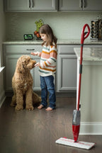 O-Cedar ProMist MAX Microfiber Spray Mop, Red