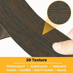 GSCIT Club Wood Grain Repair Tape, 24 inch X 15ft Self Adhesive Brown Walnut Grain Repair Patch for Tables, Chairs, Baseboards, Doors, Windows, Floors, Handicraft DIY.