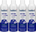 Laundry Starch Spray, Faultless Heavy Spray Starch 20 oz Cans for a Smooth Iron Glide on Clothes & Fabric Even Spray, Easy Iron Glide, No Reside (Pack of 4)