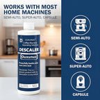 Descaling Solution for Coffee Machines, 500ml, Compatible with DeLonghi Fully Automatic Espresso Machines, Fits ECAM & ESAM Series, Powerful Limescale Remover,(5 Uses)