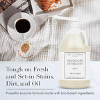The Laundress Luxury Laundry Detergent, Gallon Pump, 126 Loads, Scented Signature Classic Fragrance, Concentrated Triple Enzyme Deep Cleaning and Targeted Stain Remover, 96% USDA Biobased Product