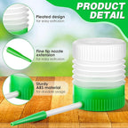 Qualirey 1 Pack Diatomaceous Earth Powder Duster with 6 Inch Extension Nozzle, Diatomaceous Earth Powder Duster for Pest Control, Sprayer for Indoor and Outdoor Use