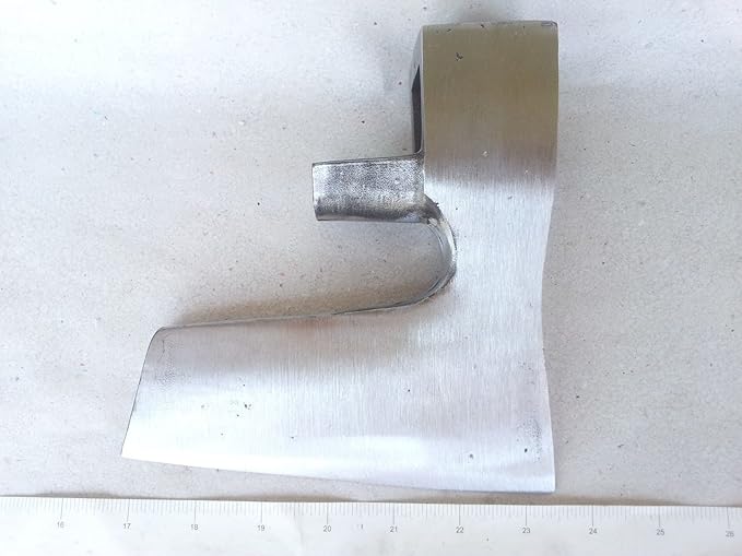 3.7lbs Bearded Steel AXE Head with Metal Guard for Handle Protection