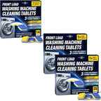 Washing Machine Cleaner Tablets 70 Pack for HE Front Load - Eco Friendly Washer Cleaning Tablets Formula - Pets Hair & Smell Solution - Septic Safe Descale Deodorize Protect - 1 Plus Year Supply