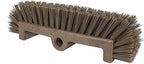 SPARTA Multi-Level Tile Scrub Brush 12" Wide Brush Head, Heavy-Duty Tile Cleaning Brush with End Bristles for Commercial Tiles, Tubs and Floor, Plastic, 12 Inches, Brown
