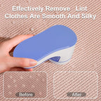 Fabric Shaver, Lint Remover for Clothes, 6 Leaf Blades, Rechargeable Clothes Shaver Pill Remover, Electric Sweater Defuzzer, Sweater Shavers to Remove Pilling, Couch, Fuzz, Furniture