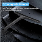 10.7“ Wide All-Purpose Shower Squeegee for Glass Doors, Squeegee for Shower Glass with Hook, Window Squeegee for Home, Small Squeegee for Shower, Bathroom, Car Glass, Mirror