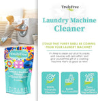 Laundry Washing Machine Cleaner - Wash & Cleans Front Load & Top Load Washers -Tub Cleaner & Deodorizer (1-Use)