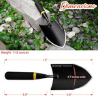 Heavy Duty Stainless Steel Garden Trowel and Shovel, Easy Digging and Weeding, Durable Garden Tools for Gardening and Planting