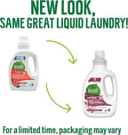 Seventh Generation Concentrated Laundry Detergent, Geranium Blossoms and Vanilla, 106 Loads, 40 oz, 2 Pack (Packaging May Vary)