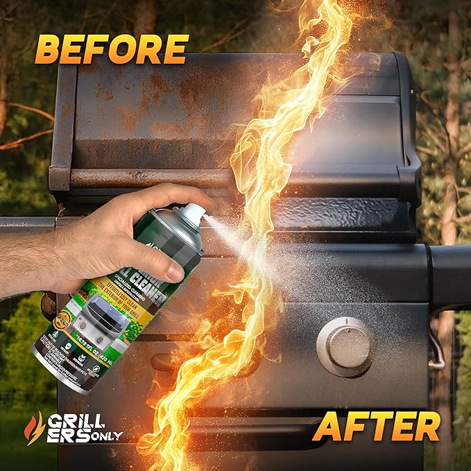 2 Pack Stainless Steel Cleaner 14.78 oz | Cleaning Spray Grill Cleaner for Outdoor Grill Grilling Accessories BBQ Outdoor Kitchen