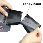 Black Duct Tape 3 Inch Wide, Industrial Grade 3 inches x 55 Yards (164 ft), 9 Mil Heavy-Duty, Waterproof, Strong, Flexible, No Residue, for Crafts & Home Improvement