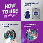 OxiClean Triple Action Odor Blasters Odor and Stain Remover Powder, Use with Detergent, Eliminates Tough Odors and Removes Stains, Color Safe and Chlorine Free, 6.5 lbs