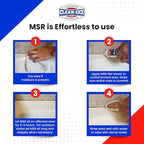 Clean-eez Mold Stain Remover Gel | Powerful Mold and Mildew Stain Remover for Caulk and Almost Any Bathroom Surface Like Grout, Glass, Tile and Rubber | Made In USA from US Company