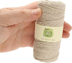 The Beadsmith 100% Hemp Cord – Natural Color – 2mm, 197 Foot Spool, 48LB Test Strength – Twine for Jewelry Making, Macrame, Paper Crafts, Gardening, Scrapbooking, Home Décor, DIY String Art & More