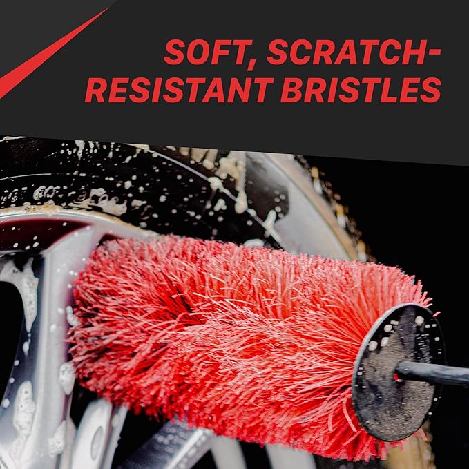 Maxshine All in one Wheel & Tire Cleaner Kit (AC13) - Professional Grade Exterior Tire & Wheel Rim Detailing - Scratch Free - Citrus Cleaning Power - Active Degreaser