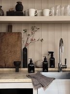 Homecourt Steeped Rose Kitchen Trio - Surface Cleaner, Dish Soap, Hand Wash, Clean Formula, Eco-Friendly, Plant-Based Ingredients, 3-Pack