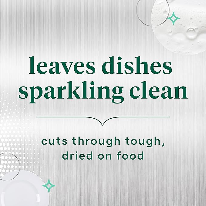 Seventh Generation Power Plus Dishwasher Detergent Packs Fresh Citrus scent for sparkling dishes Dishwasher tabs, 43 Count (1 pack)