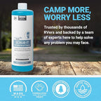 Unique Scrub-It RV Toilet Bowl Cleaner Liquid - Helps Remove Stink, Stains and Debris - Safe on All Toilet Types (24 oz)