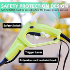 12 Inch Small Electric Corded Garden Tiller Cultivator 8.5 AMP Power Rototiller for Gardening