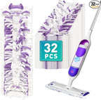 5X Cleaning Power Mop Pads Compatible with Swiffer PowerMop, Disposable Mopping Pad Refills for Cleaning, Multi-Surface Wood Floor Replacement Pads