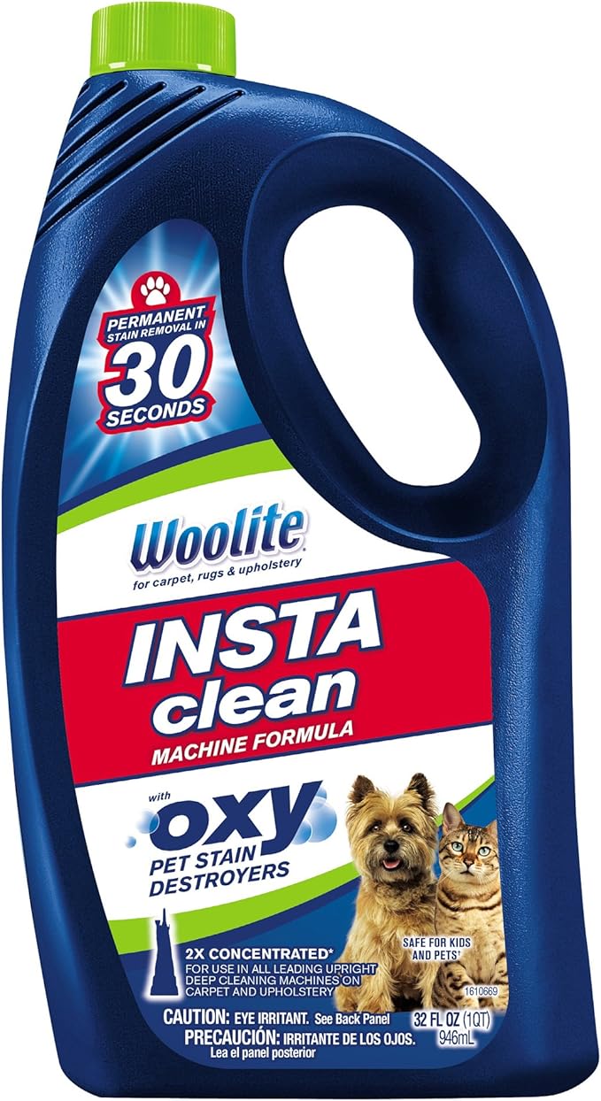 Bissell Woolite InstaClean Pet Full Size Machine Formula, 32 oz, 20581