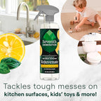 Seventh Generation All Purpose Cleaner Rejuvenating Yuzu Basil, For All Surfaces, 23 fl oz, Pack of 4