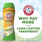 ARM & HAMMER Clean Scentsations In-Wash Scent Booster, Laundry Scent Booster Clean Meadow scent, 24 Oz
