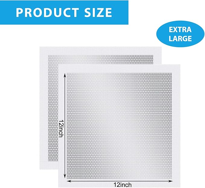 4-Pack 12x12 Inch Drywall Repair Patch Kit, Self-Adhesive Mesh with Aluminum Panels, Heavy-Duty Wall and Ceiling Hole Patch for Large Repairs