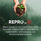 IRIS USA File Box Plastic File Organizer for Letter/Legal File, Document Box, Durable Storage Bin Tote with Secure Latching Lid, Stackable, BPA-Free, Eco Friendly, Sustainable, Navy/Gray 35 Qt. 4 Pack