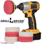 Non Scratch Soap Scum Removal Rotary MINI Scrub Pads 3 inch