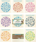 MorningRain Swedish Cloths for Kitchen, 7 Pack Watercolor Dish Towels, Washable Paper Towels, Non-Scratch Cellulose Sponge Cloths, No Odor, Biodegradable, Reusable Dishcloths