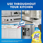 Lysol All Purpose Cleaner Spray, Multi-Purpose Disinfecting Spray, Kitchen & Bathroom Cleaner, Lemon Breeze Scent, 32 Fl Oz (Pack of 2)