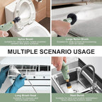 Handheld Steam Cleaner,Steam Cleaner with Smart Touch Screen, High Pressure Steamer,15sec Heat-up Deep Cleaning Steamer(Green), for Kitchen,Bathroom,Furniture,Car,Grout,Tile and More